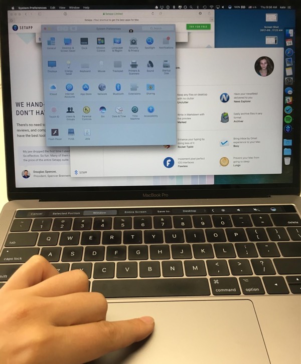 screenshot mac using windows keyboard